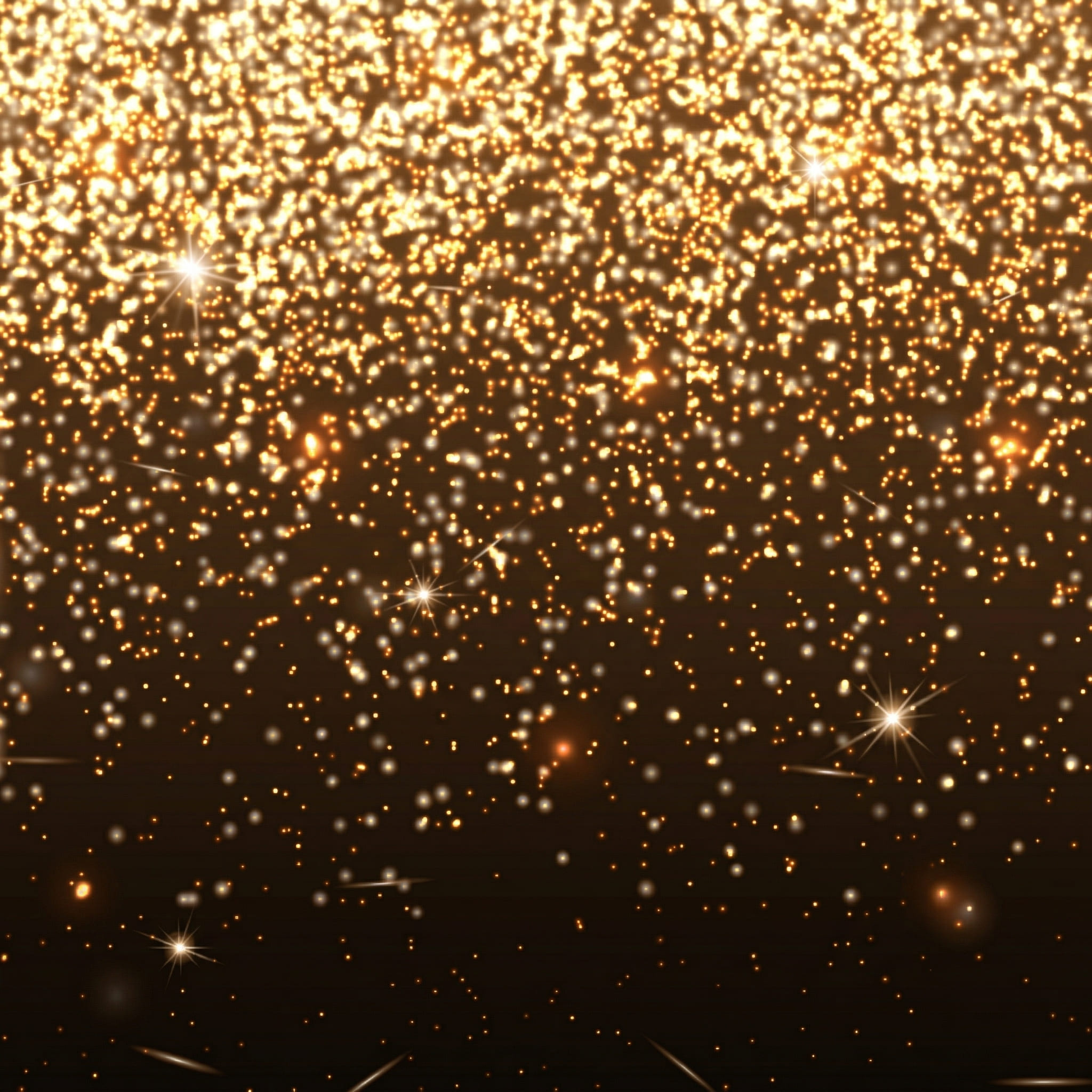 Black and gold glitter backdrop